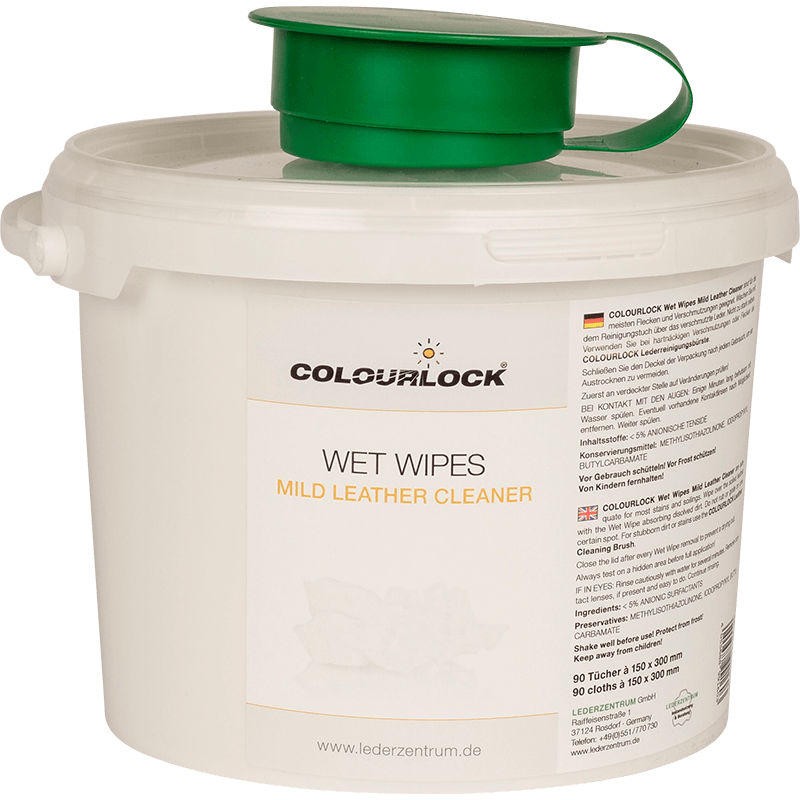 Lingettes de nettoyant doux COLOURLOCK Wet Wipes, 1 litre