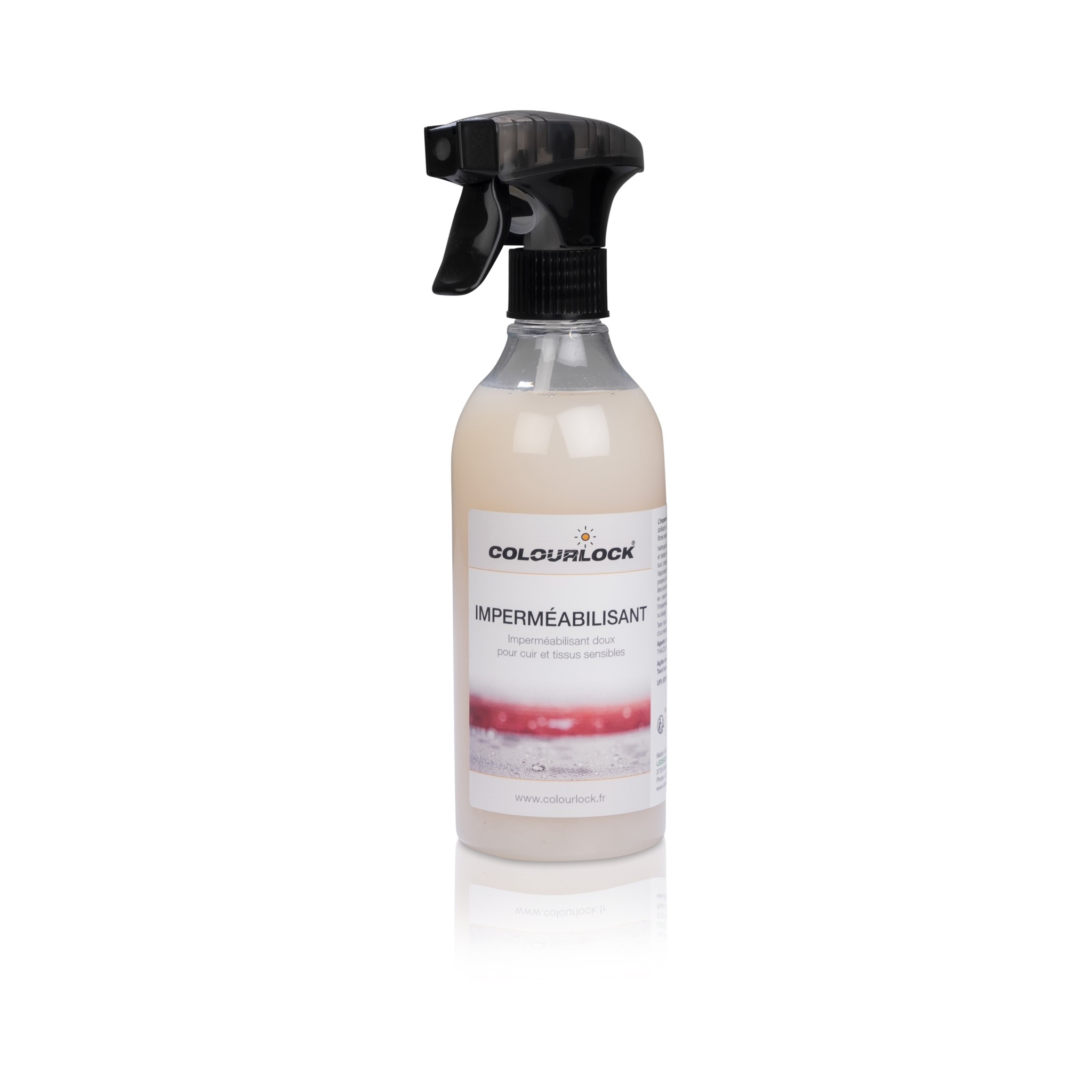 Imperméabilisant pour cuirs et textiles COLOURLOCK, en vaporisateur, 500 ml