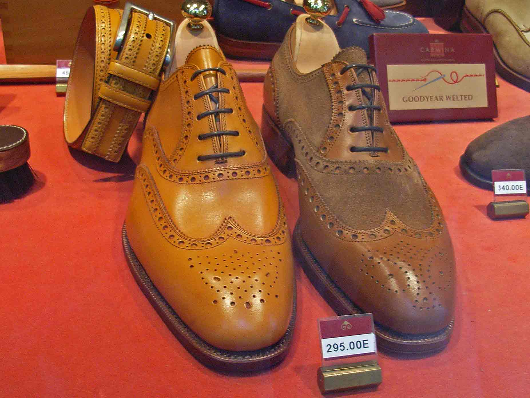 Chaussures de qualité.
