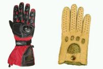 Gants en cuir
